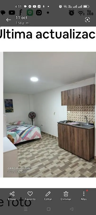 Apartamento Aparta Estudio Cerca Al Poblado Medellín